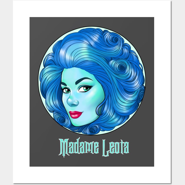 Madame Leota Wall Art by Becca Whitaker